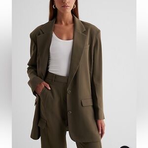 NWT Express Oversized Boyfriend Blazer